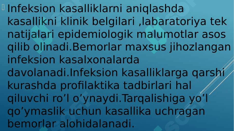 O’ta xavfli yuqumli kasalliklar 3