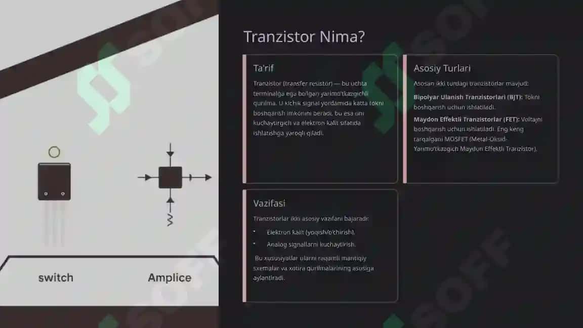 Tranzistor Ishlab Chiqarishning Asosiy Bosqichlar 3