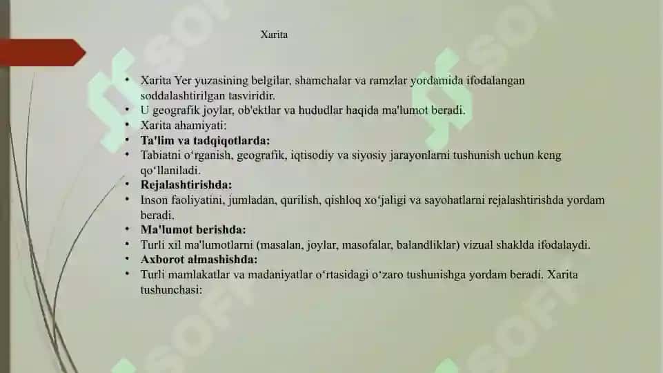prizentasiya geodeziya xarita 2