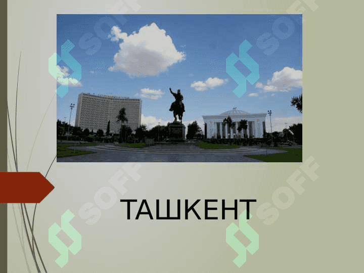 мой  город ташкент 2