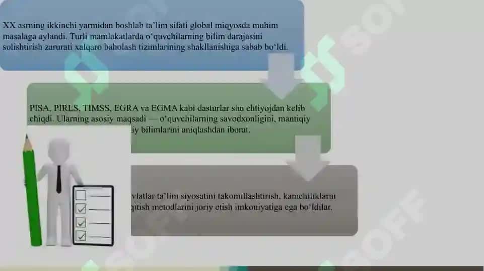 EGRA va EGMA baholash tizimi                         EGRA va EGMA baholash tizimi 4