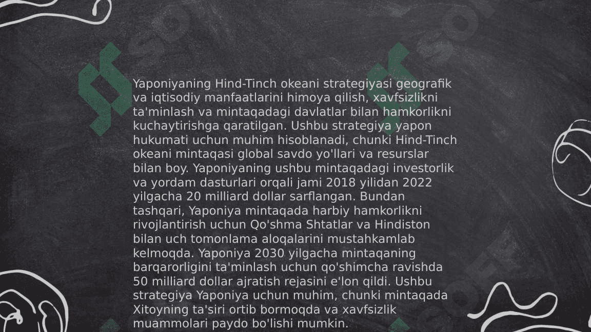 Yaponiyaning uzoq shardagi geosiyosati va ijtimoiy taraqqiyoti 7