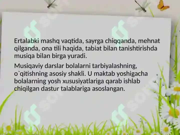 Bolalarning mustaqil musiqiy faolyati mazmuni 4