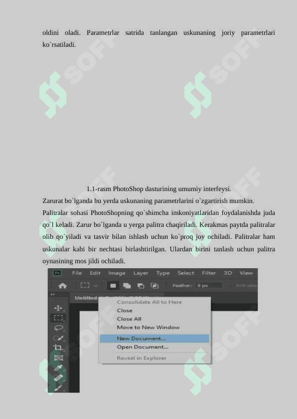 Adobe Photoshop dasturida instrumentlar yordamida maxsus effektlar yaratishning yo’llari 8