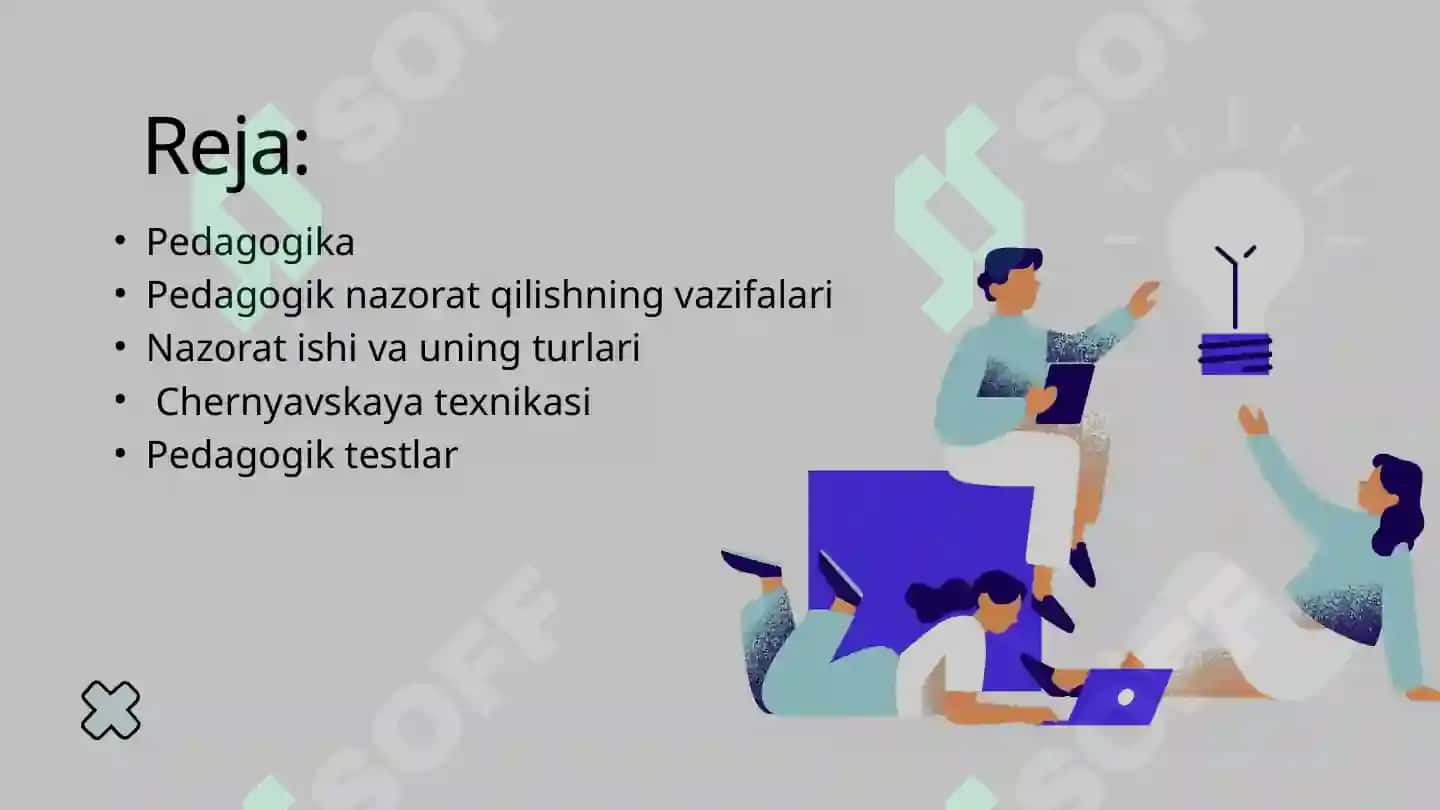Ta’lim jarayonida baholashni qayd etish Pedagogik nazorat 2