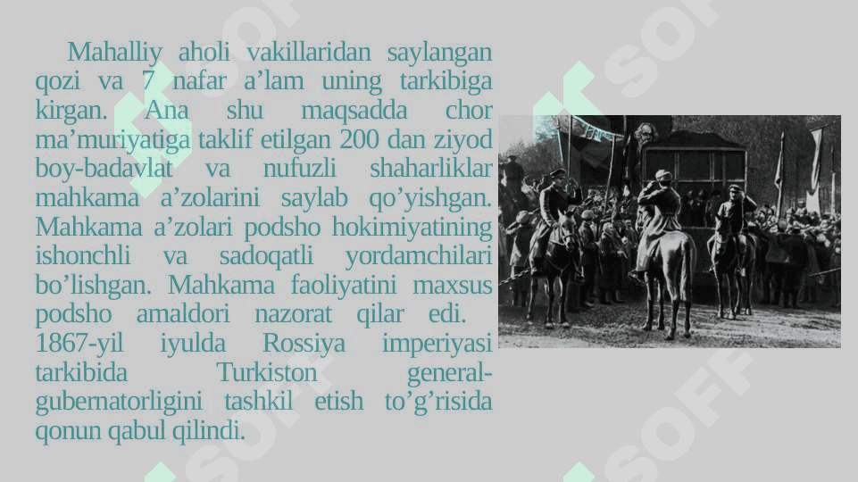 Turkiston General-gubernatorligini boshqaruv tizimi 6