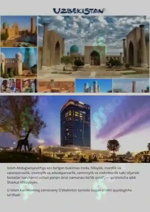 Zamonaviy O‘zbekiston tarixi 3