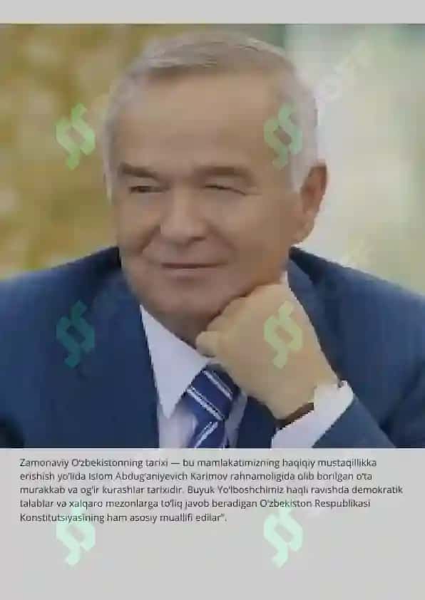 Zamonaviy O‘zbekiston tarixi 4