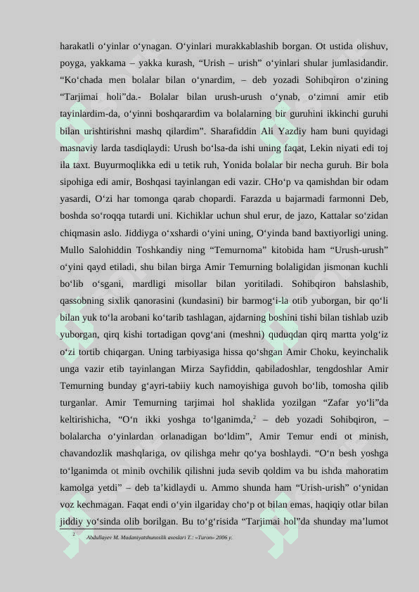 Тemur va temuriylar davlatining ijtimoiy-iqtisodiy, madaniy-maishiy taraqqiyoti, Me`morchilik, tasviriy san`at va amaliy san`at. 6