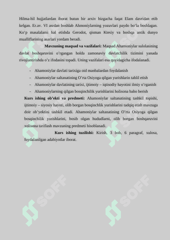 Ahamoniylar davlati 3