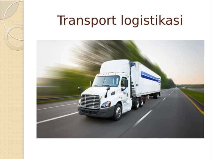 Transport logistikasi 1