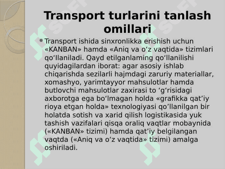 Transport logistikasi 7
