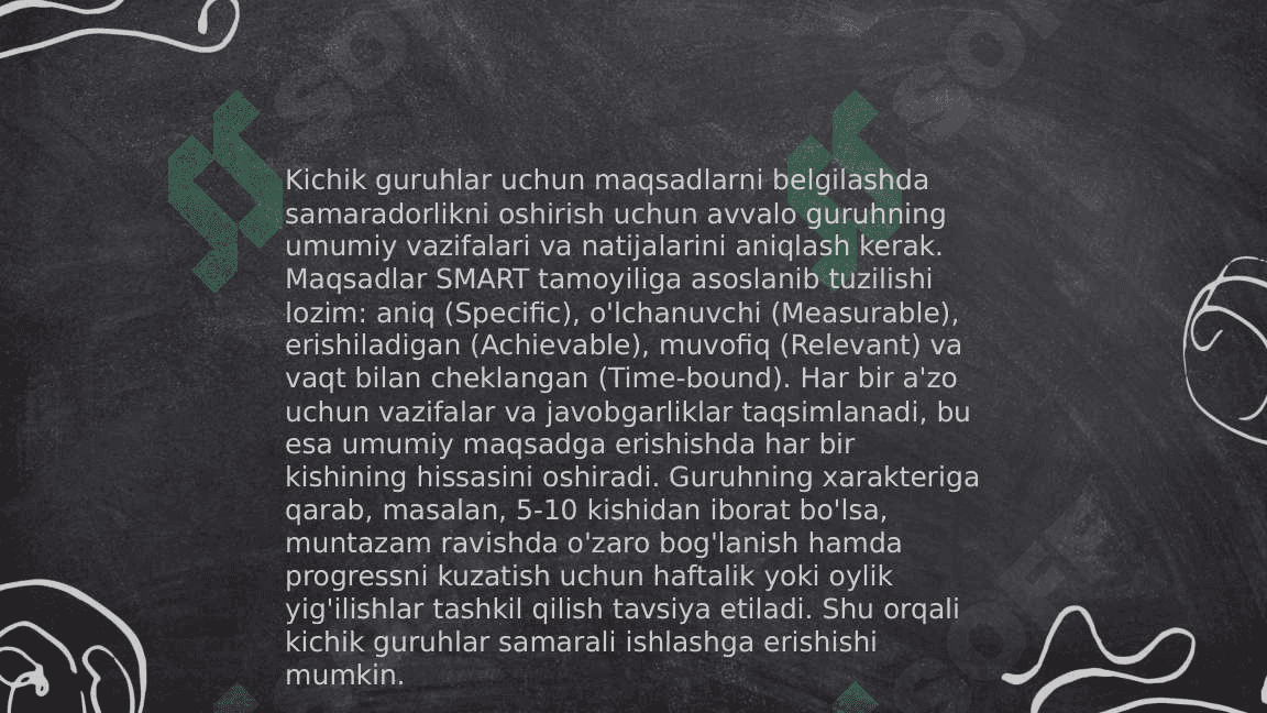 Trening jarayonida kichik guruhlar bilan ishlash 4