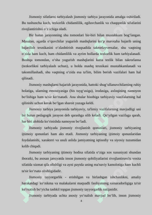 Jismoniy mashqlarning sport turlari 6
