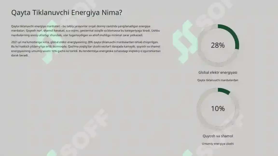 Qayta Tiklanuvchi Energiya Manbalari 2