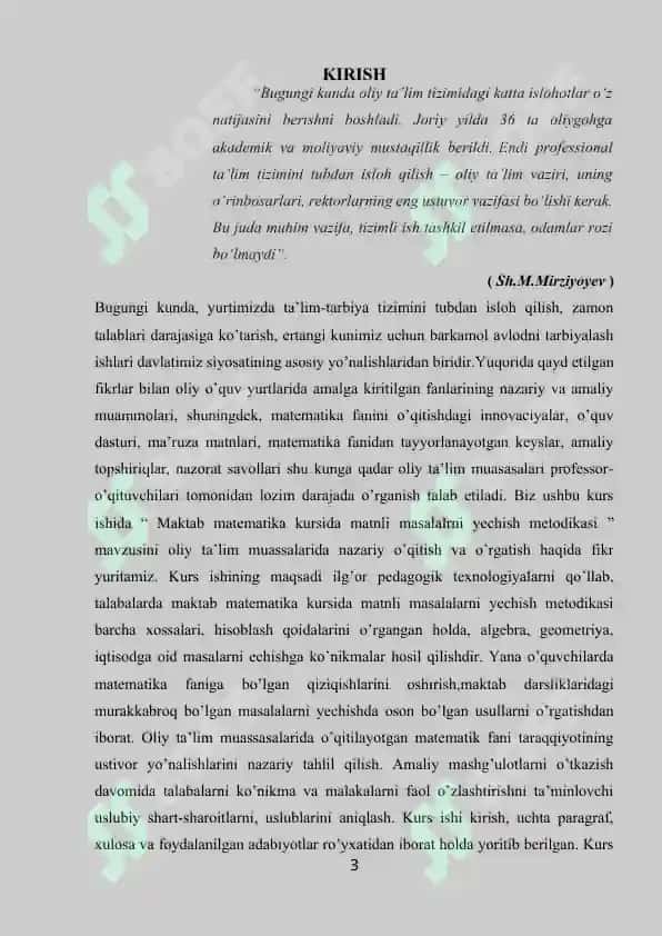 Matinli masalalarni yechish metodikasi 3