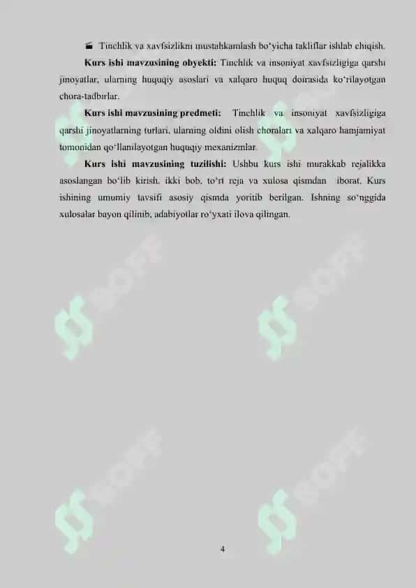 Tinchlik va insoniyatning xavfsizligiga qarshi jinoyatlar 4