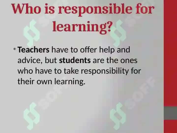 HOW TO BE A GOOD LEARNER 4