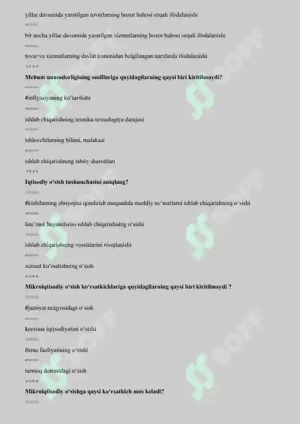 Iqtisodiyot nazariyasi 6