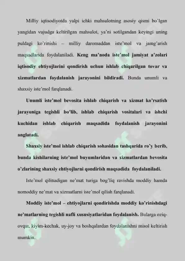 Jamg'arish va investitsiya funksiyalari kursss 2