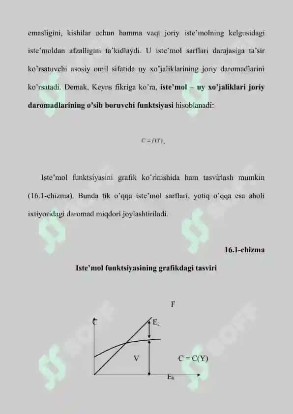 Jamg'arish va investitsiya funksiyalari kursss 8
