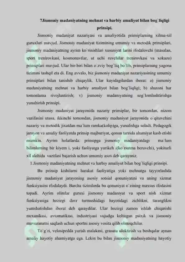 SHAXSNI HAR TOMONLAMA RIVOJLANTIRISH PRINSIPI 3