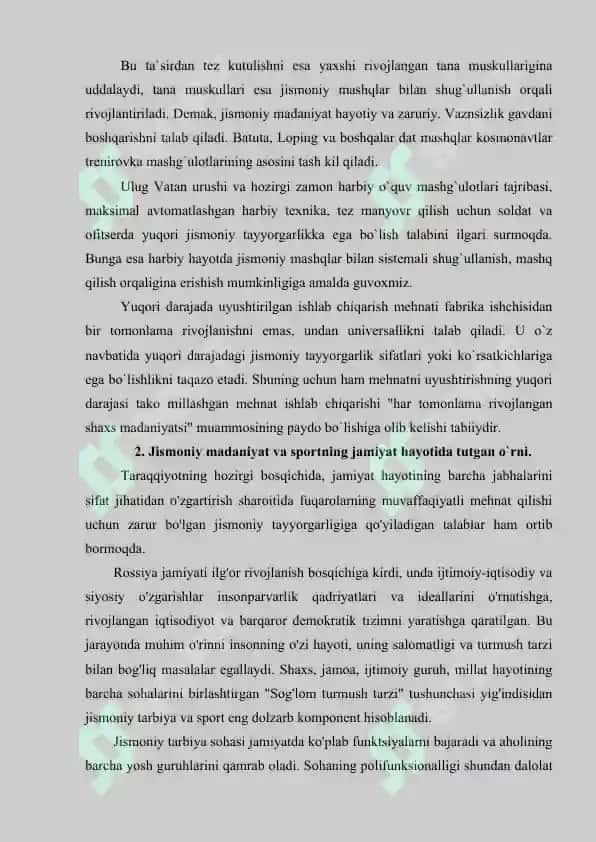SHAXSNI HAR TOMONLAMA RIVOJLANTIRISH PRINSIPI 5