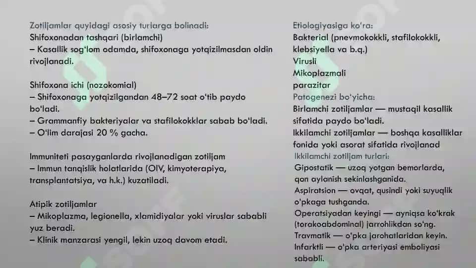 OPKA TOQIMASINING (ZICHLASHISH) SINDROMI 4