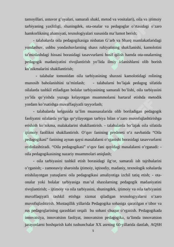 Rus pedagoglarining oila pedagogikasiga oid qarashlari 5