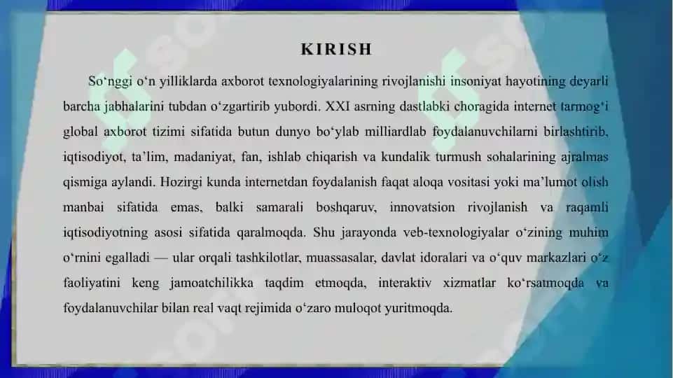 “Ahmad School” o‘quv markazining internet sahifasini ishlab chiqish 3