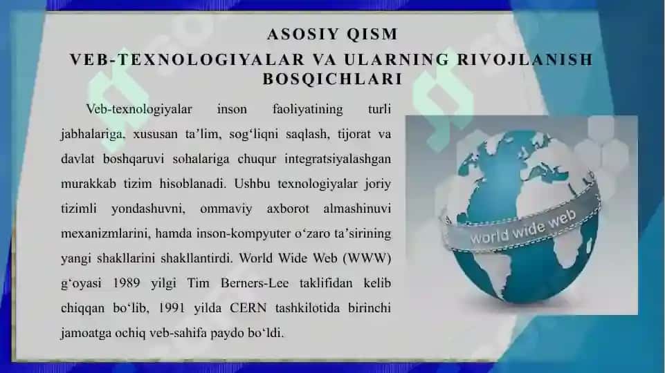 “Ahmad School” o‘quv markazining internet sahifasini ishlab chiqish 4