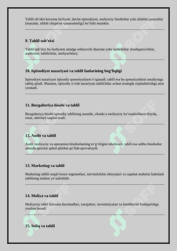 Iqtisodiy tahlil fanining nazariy asoslari 4