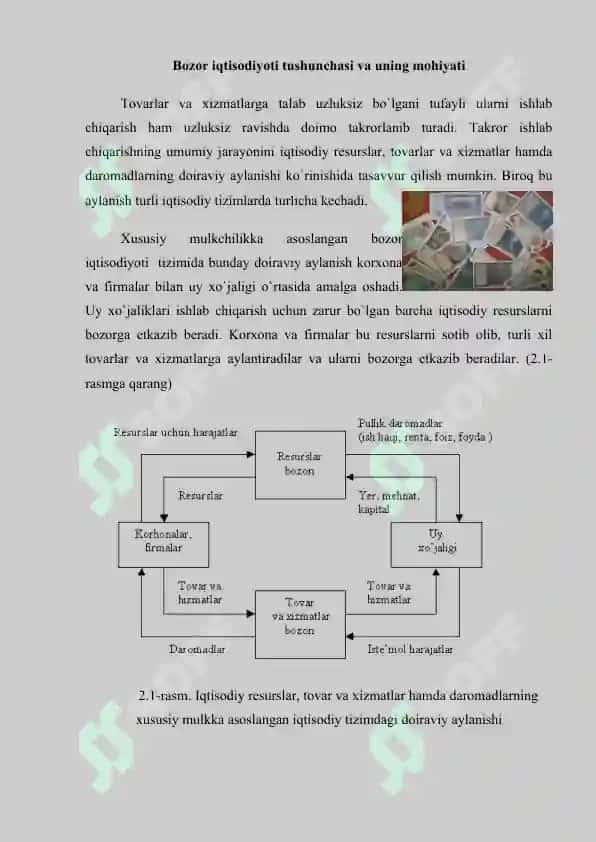 Bozor iqtisodiyoti sharoitida tanlab kuzatishdan foydalanish zarurati 2