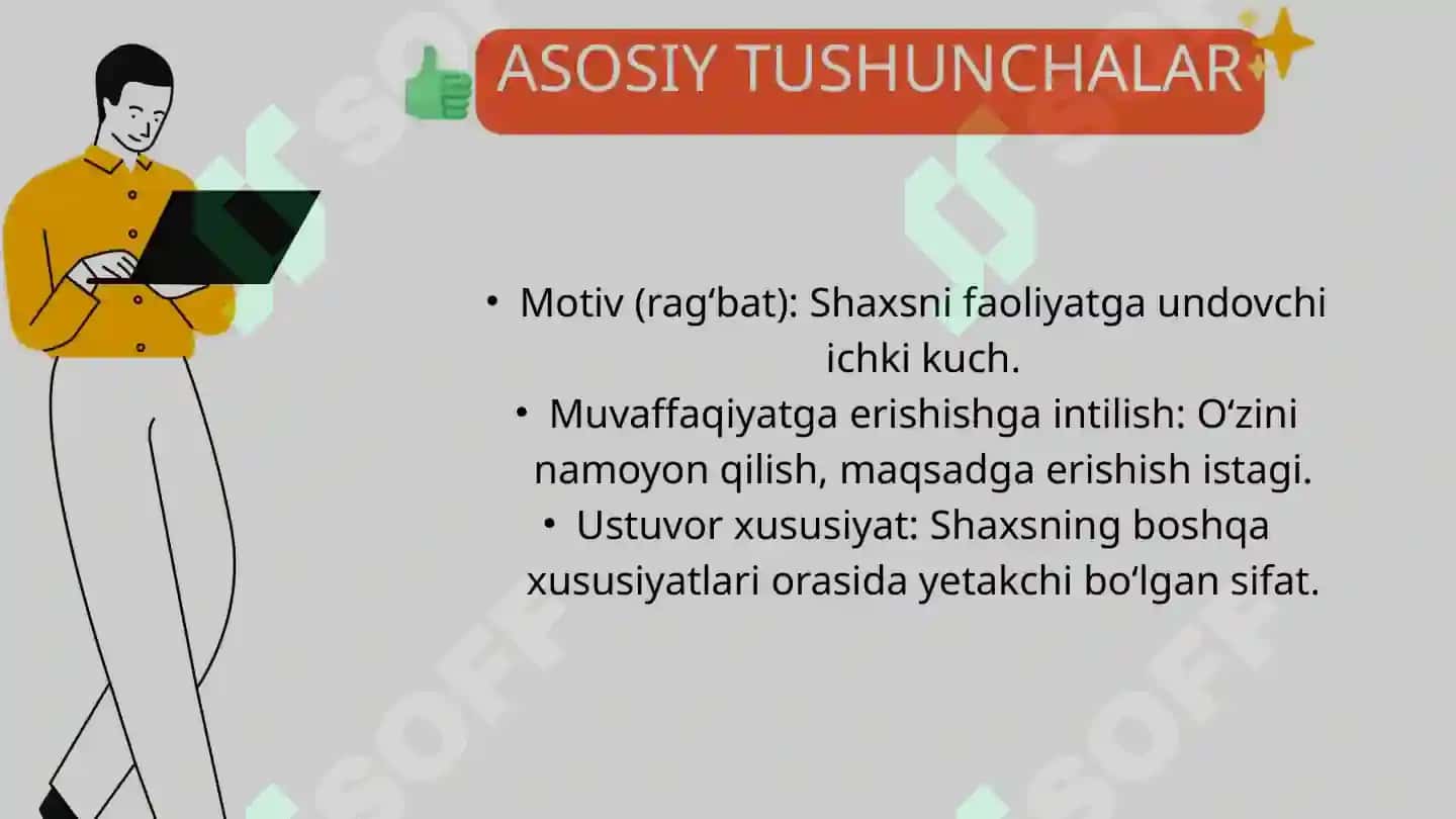Boshlang'ich sinf o'quvchilarida muvaffaqiyatga erishishga intilish motivi shaxsning ustuvor xususiyati 3