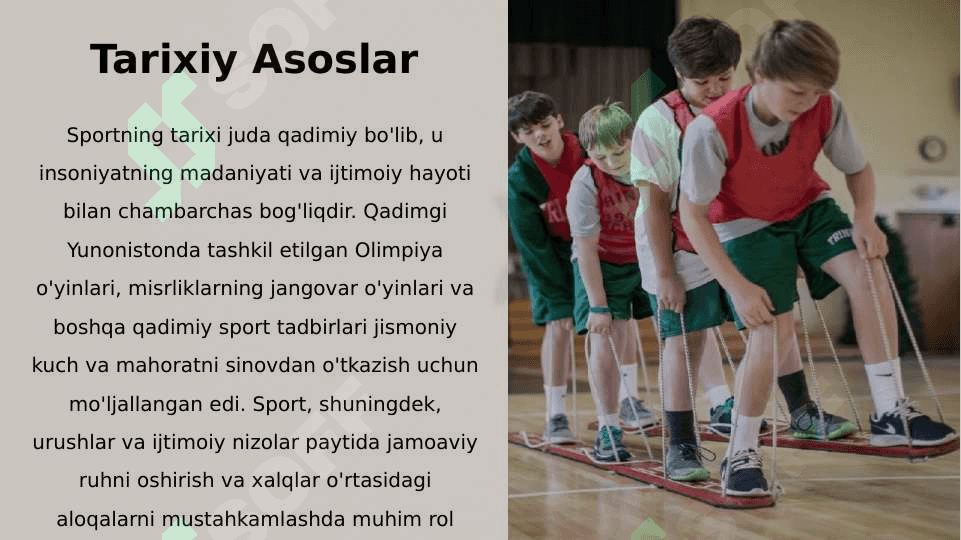 Sportning nazariy asoslari 2