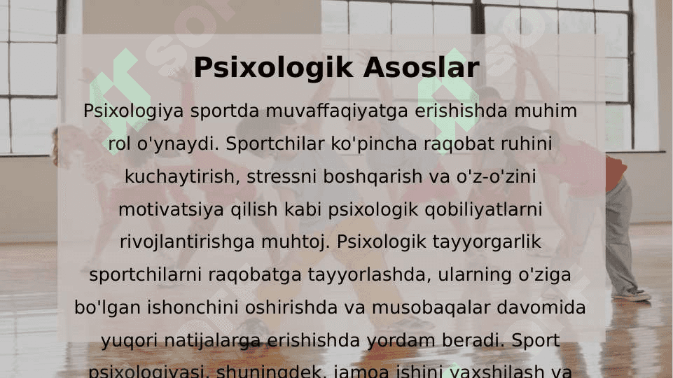 Sportning nazariy asoslari 4