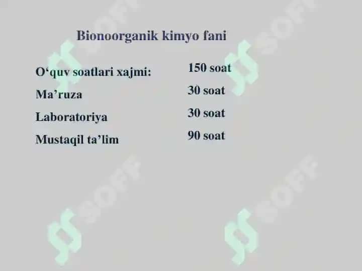 Bionoorganik kimyoning zamonaviy fandagi o'rni 2