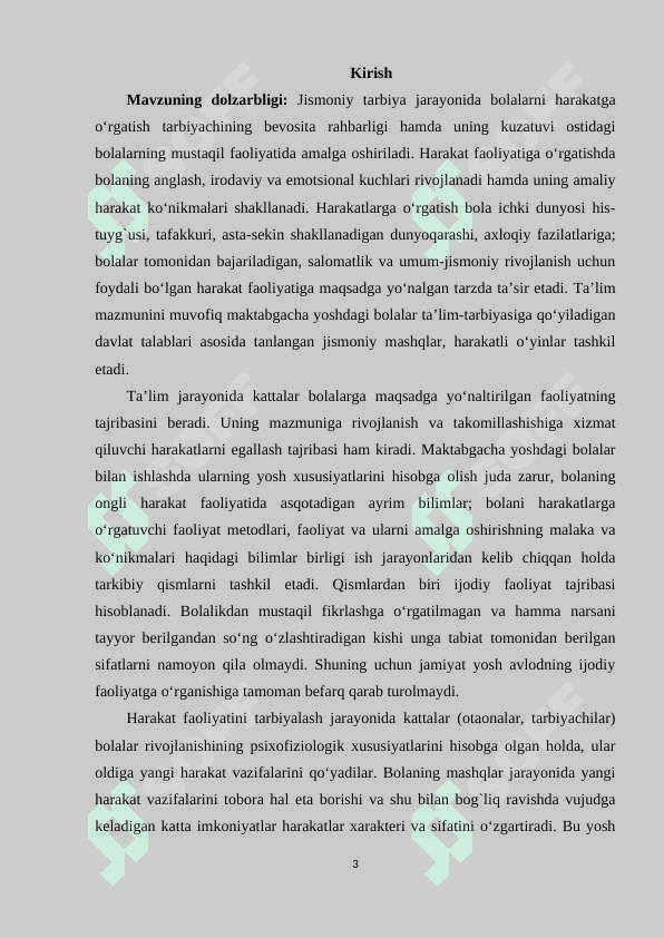 Bolalar jismoniy tarbiyasining vositalari va vazifalari 3