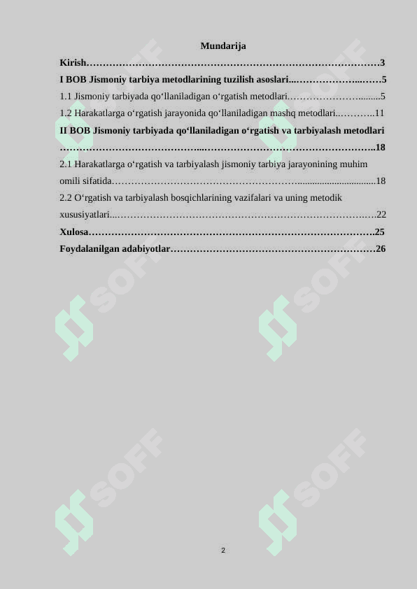 Jismoniy tarbiyada qo'llaniladigan o'rgatish va tarbiyalash metodlari 2