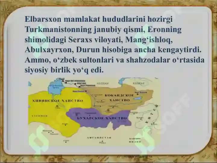 Xiva xonligida yer – suv munosabatlarining umumiy holati va dehqonchilik 4