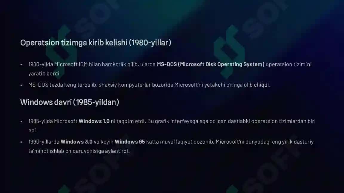 microsoft kompaniyasi haqida 3