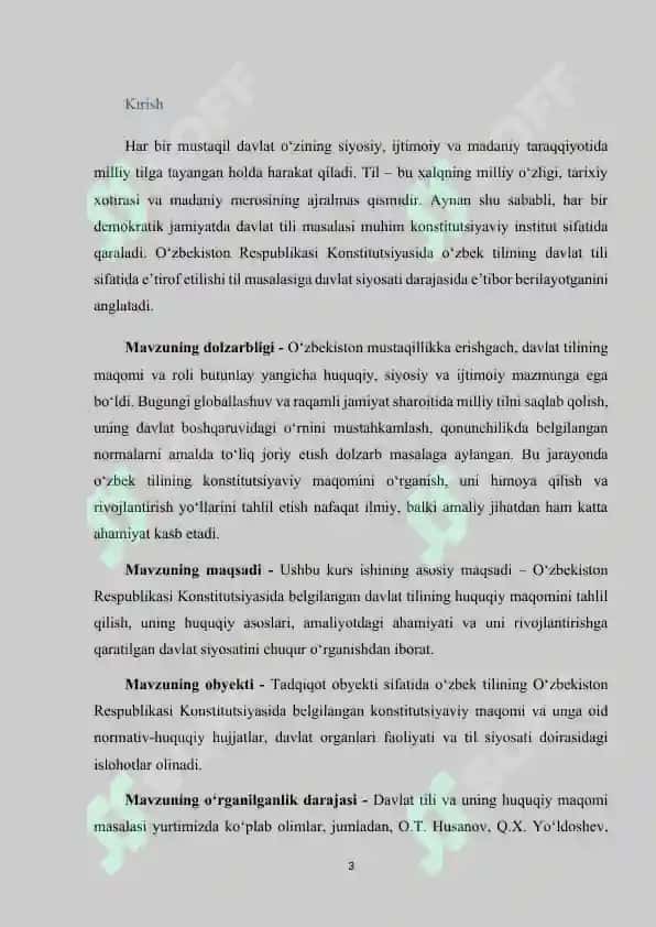 Davlat tilining konstitutsiyaviy maqomi 3