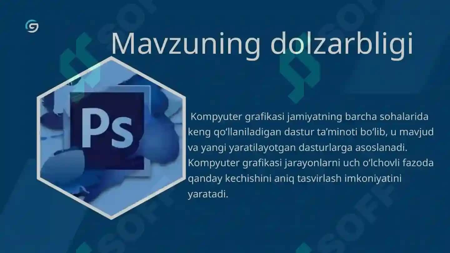 Adobe Photoshop dasturi 3