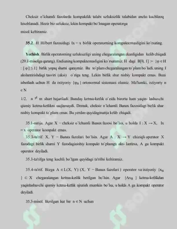 Kompakt operatorlar 7