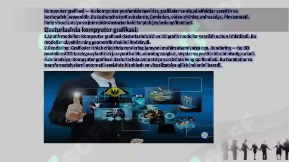 Dasturlashda Kompyuter Grafikasi 3