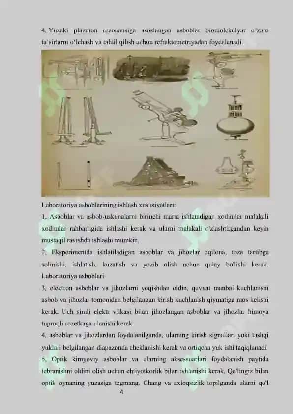 Labaratoriya jihoz(isitish,oʻlchov,optik asbob)lar 3