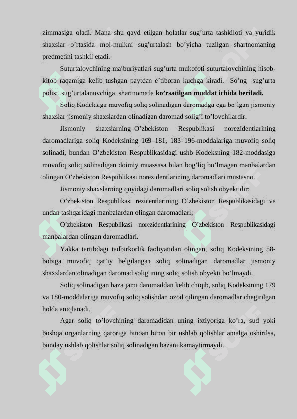 Jismoniy shaxslardan olinadigan mol-mulk soligʻi va uning ahamiyati. 4
