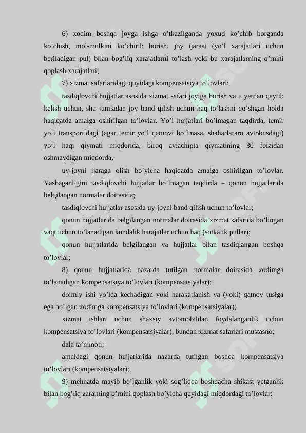 Jismoniy shaxslardan olinadigan mol-mulk soligʻi va uning ahamiyati. 6
