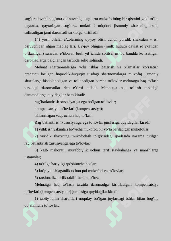 Jismoniy shaxslardan olinadigan mol-mulk soligʻi va uning ahamiyati. 8
