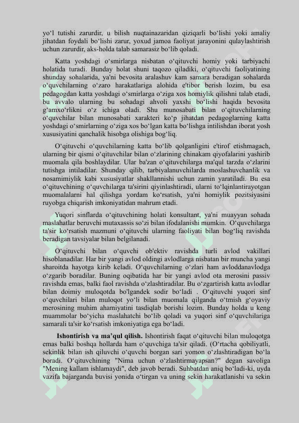 Pedagogik muloqot 8